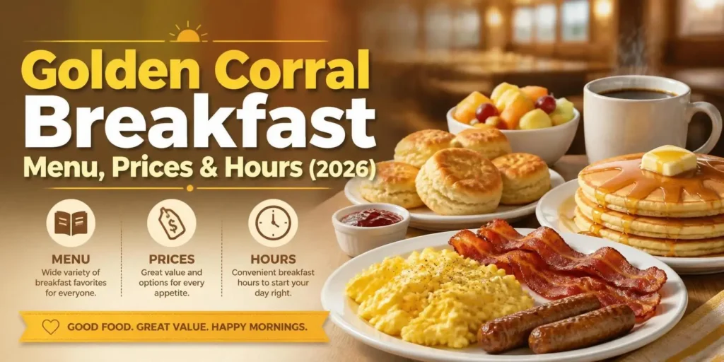 Golden Corral Breakfast Menu Prices Hours 2026