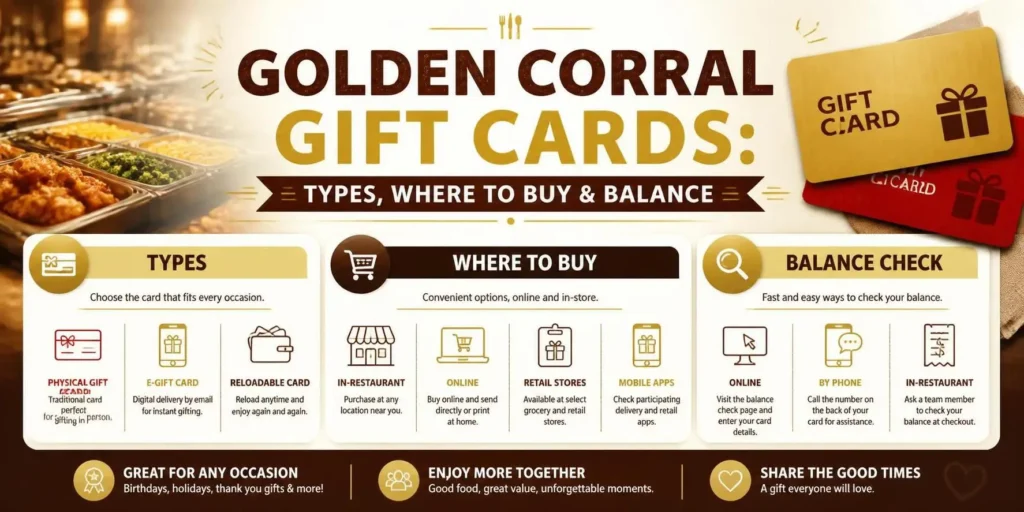 Golden Corral Gift Cards: Types, Where to Buy & Balance 1 Golden Corral Gift Cards