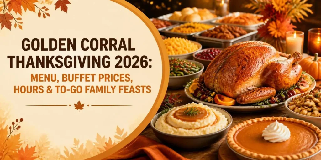 Golden Corral Thanksgiving Menu