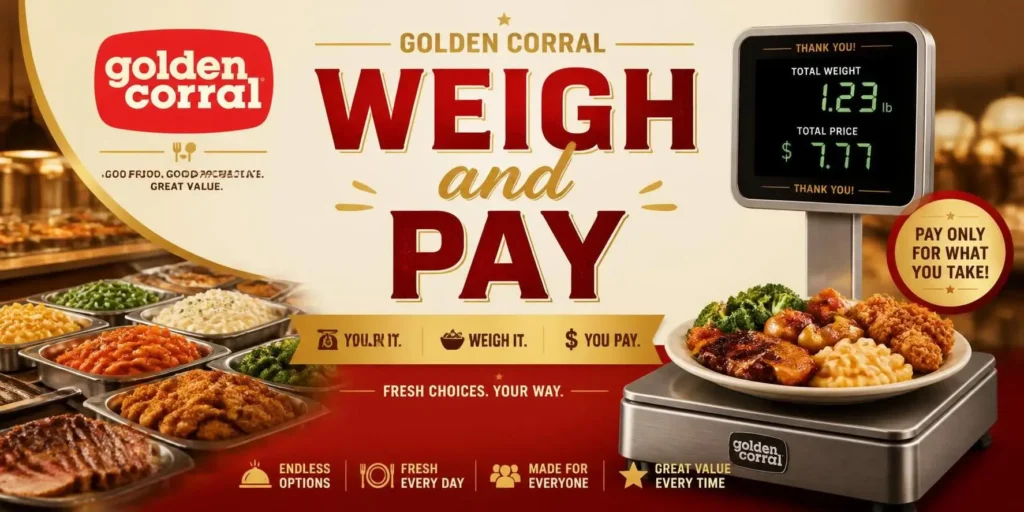Golden Corral Weigh and Pay Full Pricing